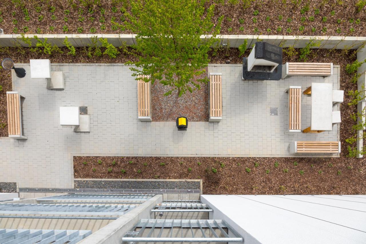 Das Schlafwerk Stuttgart-Nord Volldigitales Hotel-Self-Check In - Keine Rezeption-Lowbudget-Cashless Korntal-Münchingen Exterior foto