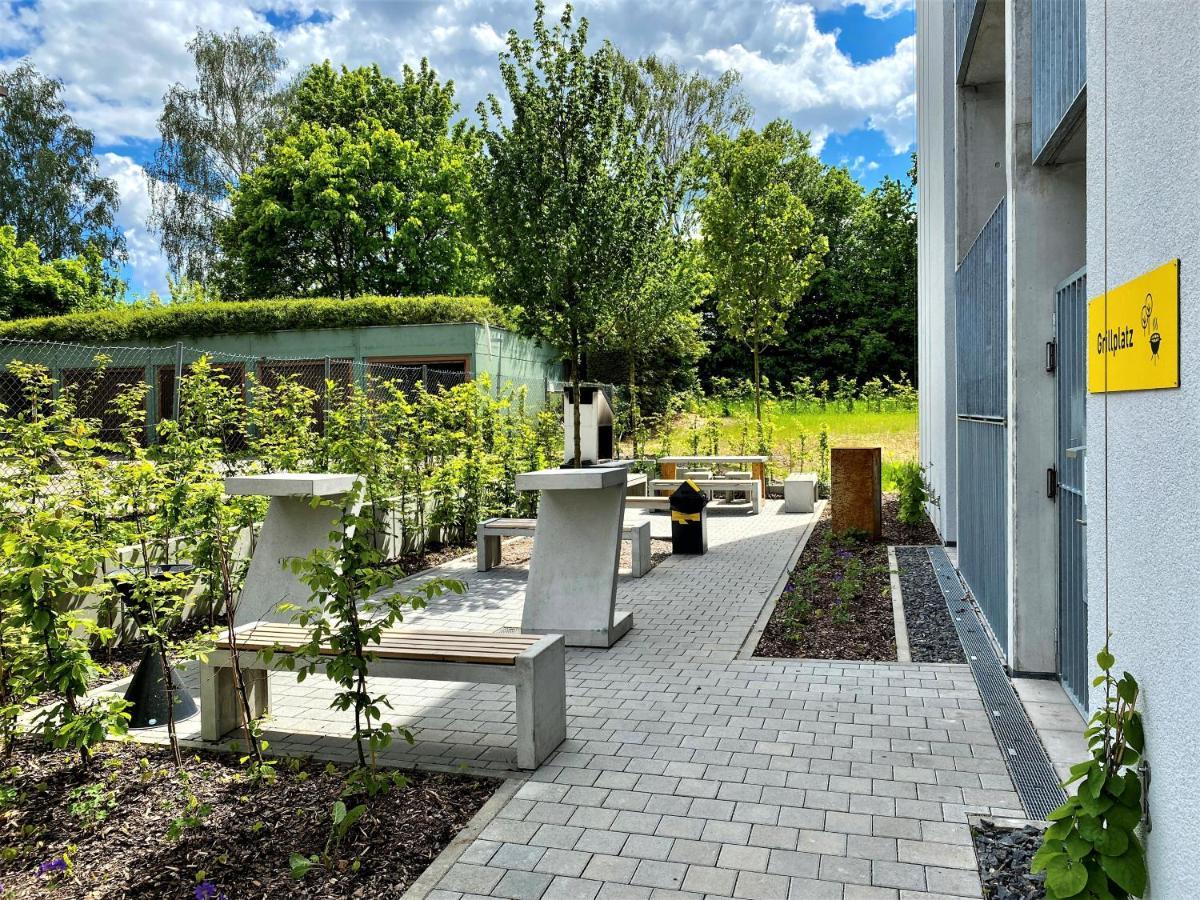 Das Schlafwerk Stuttgart-Nord Volldigitales Hotel-Self-Check In - Keine Rezeption-Lowbudget-Cashless Korntal-Münchingen Exterior foto